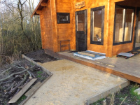 Cabin and Path