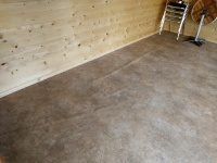 Rucks in the vinyl flooring