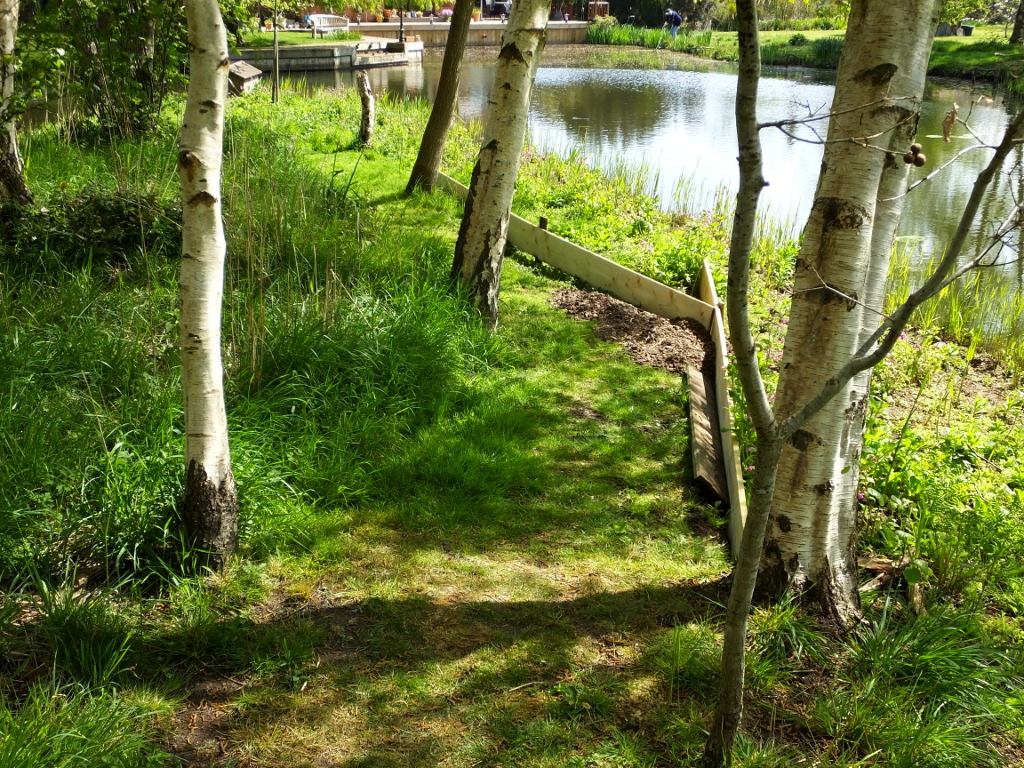 Previously Chipped Path